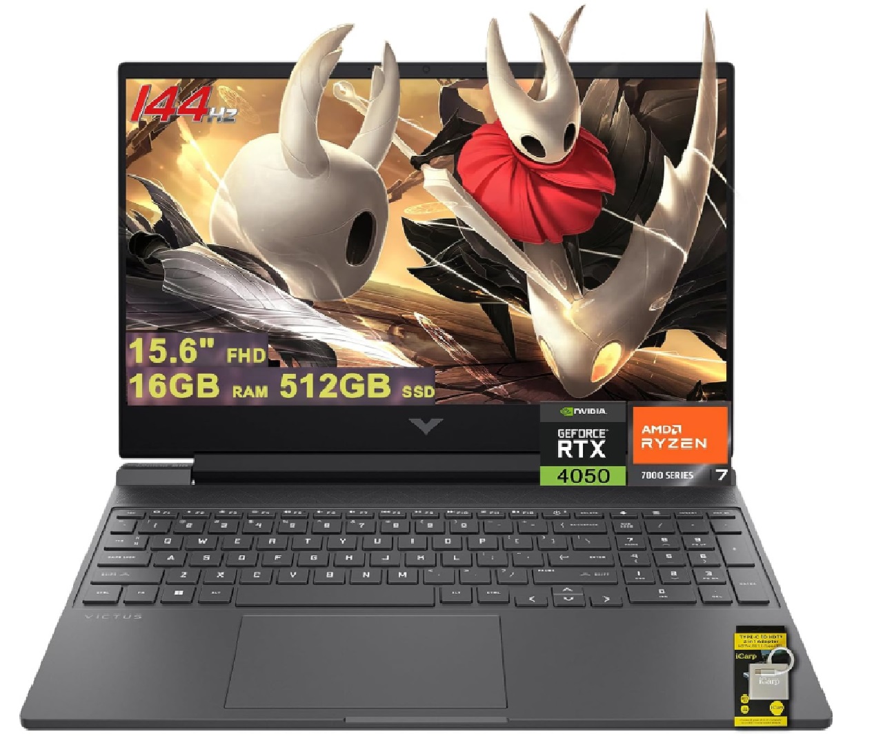 HP Victus 15 Gaming Laptop 15.6" FHD IPS 144Hz (AMD FreeSync Premium)